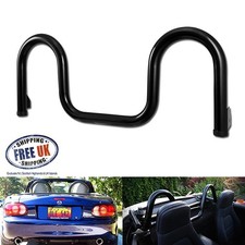 Black Rear Seat Roll Hoop Over