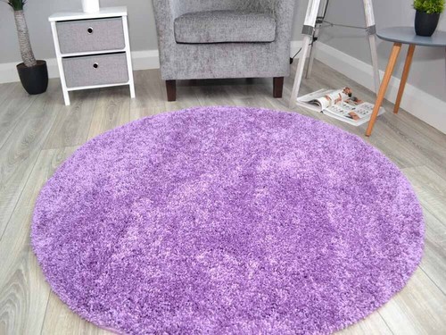 Circular circle shaggy - circular, rugs