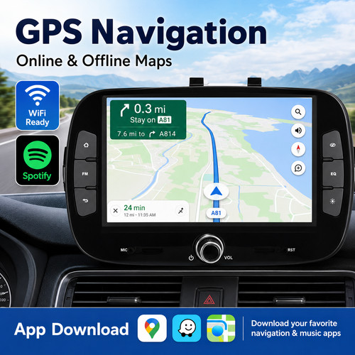 Android gps sat nav - 7",