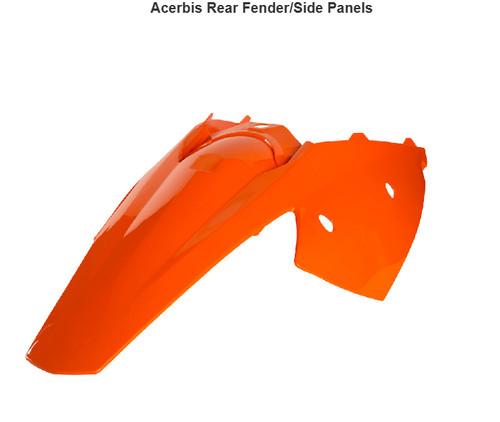 Acerbis rear fender side - acerbis, fender/side