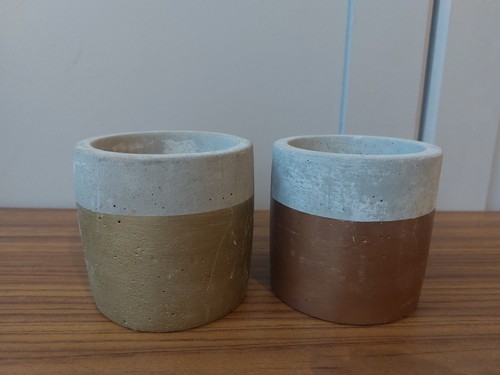 Concrete plant pots for - concrete,
