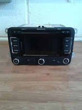 SKODA OCTAVIA SAT NAV RADIO STEREO HEAD UNIT CD PLAYER 3T0035192J + CODE 2011