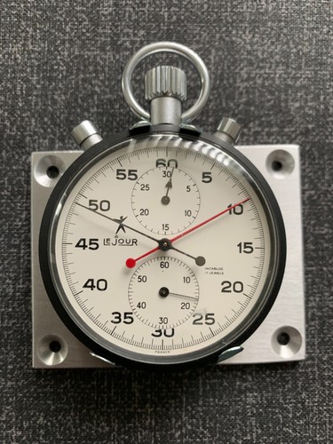 Heuer jour 58mmrattrapante - le,