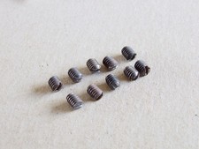 10 x Meccano Longer Grub Screw Part 69b Some Slot Wear