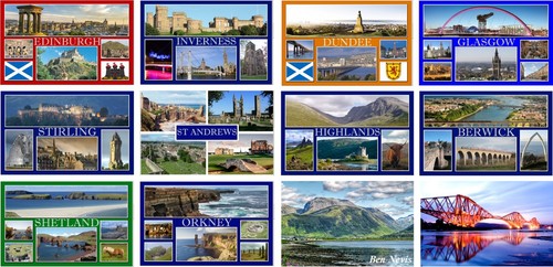 Fridge magnet scotland - fridge,