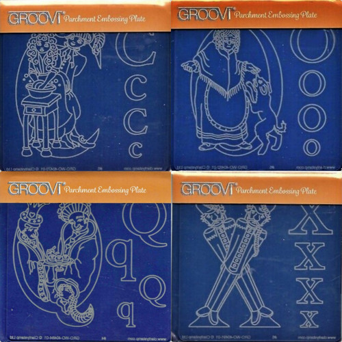 Set groovi parchment - 4,
