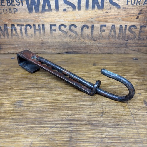 Antique bronze trammel - bronze, hook