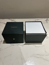 Audemaars Piguet Vintage Watch Box Case Vintage RARE Royal Oak Green inc Cusion