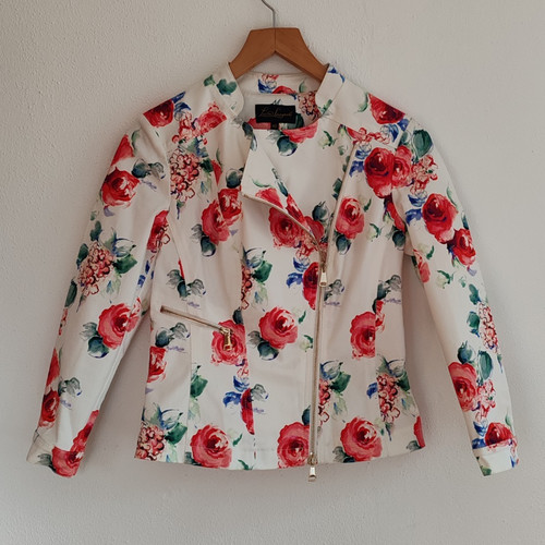 Luisa spagnoli floral zip - luisa,