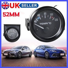 2" 52 mm Car Auto Digital LED Water Temp Temperature Gauge Kit 40-120℃ UK