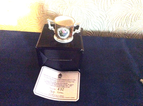 Royal crown derby miniature - royal,