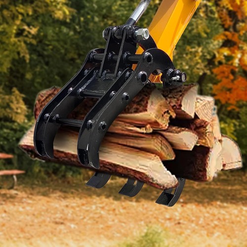 Mini excavator grabber - mini, grapple