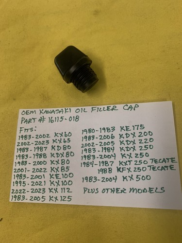 Oem kawasaki oil - oem, cap