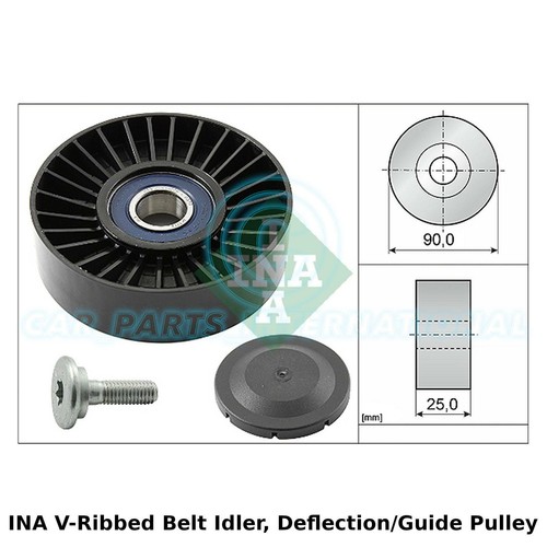 Ina ribbed belt idler - ina,