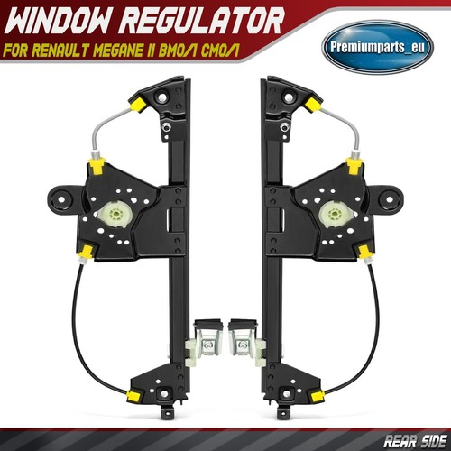 Window regulator rear side - 2x,
