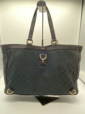 Gucci Abbey Canvas Tote Bag Authenticity