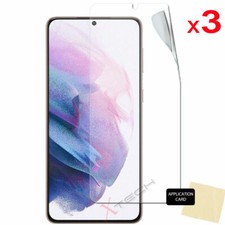 3 Pack of Samsung Galaxy S22 5G CLEAR Screen Protector Cover Guards