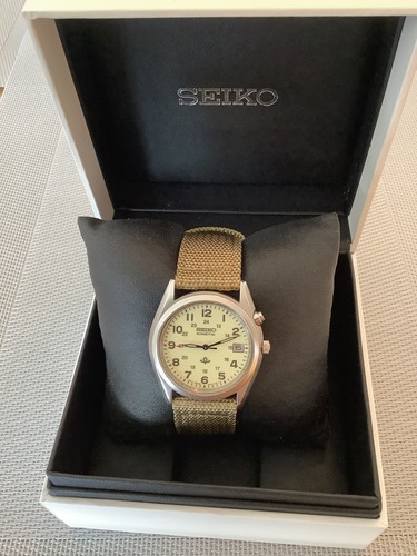 Seiko kinetic military mens - kinetic,