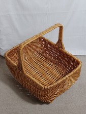 Vintage Large Wicker Shopping