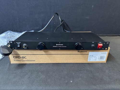 Citronic cpd iec power - citronic, cpd-8c