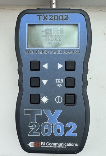 Tx2002 tdr cable fault - cable,