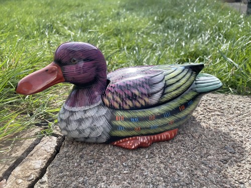 Decoy handpainted mallard - handpainted, duck