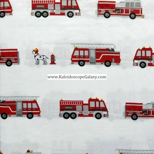 Fire truck 100 cotton - truck, 100%