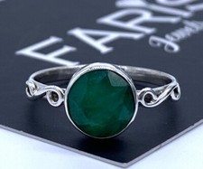Emerald 925 Sterling Silver