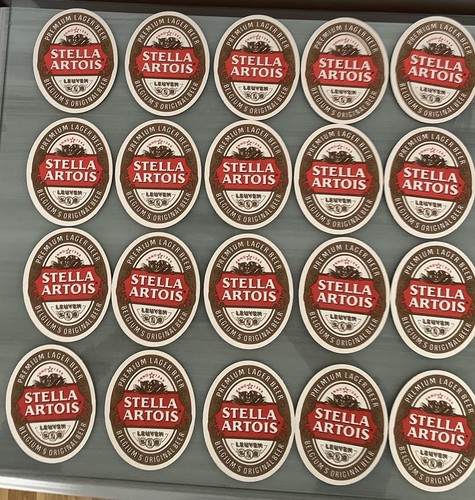 Stella artois new - artois, oval