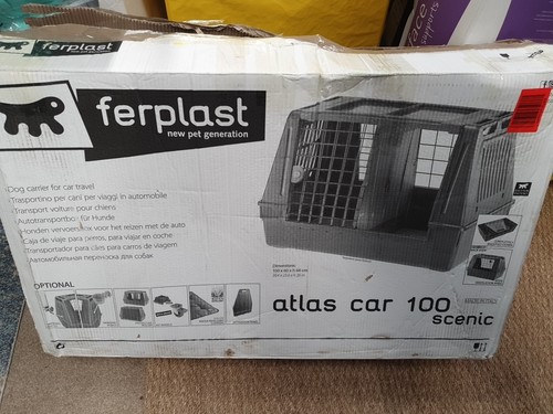 Car dog crate medium - car, ferplast