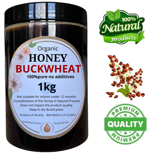 1kg buckwheat honey 100 - buckwheat,