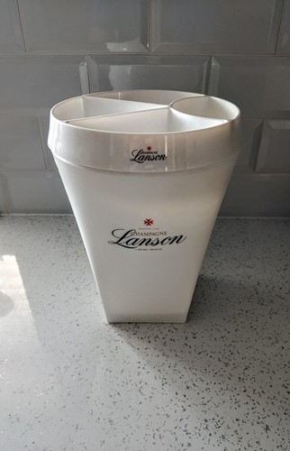 Lanson champagne ice bucket - champagne,