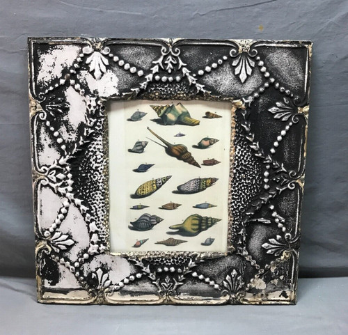 Antique tin ceiling - ceiling, metal