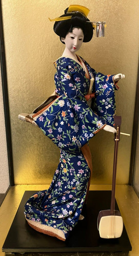 Vintage japanese doll kimono - japanese,