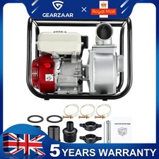 Gearzaar Petrol Water Pump 6.5HP 4 Stroke Engine 1000 Litres Per Min