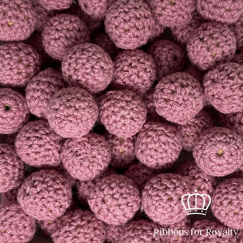 Pcs 16mm round natural - 10,