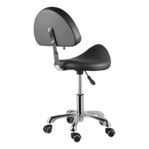 Saddle stool with back - stool,
