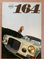 Volvo 164/140 Range Original Sales Brochure Set  1969-72  UK Market vgc Freepost
