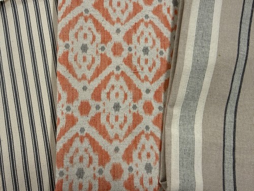 Fabric bundle ikat stripes - bundle, &