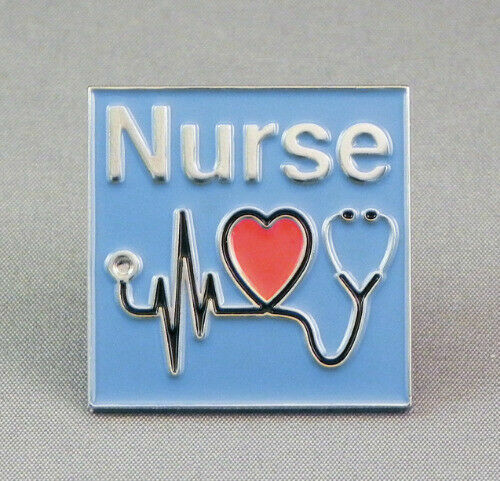 Nurse pin badge - nurse,