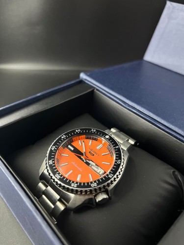 Seiko sports 4r36 orange - 5,