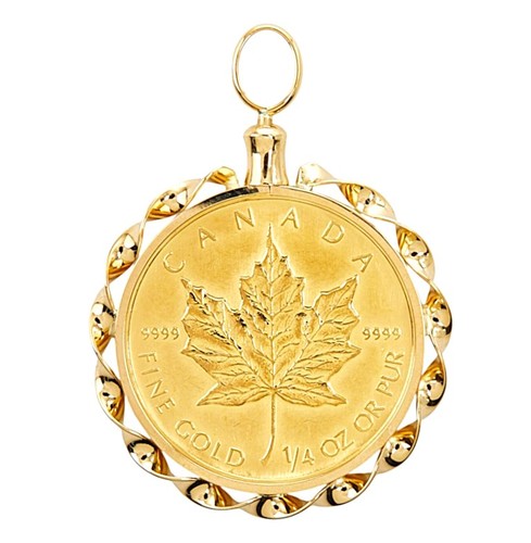 Authentic maple leaf oz - authentic, 1/4