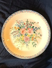 Glasgow Girls Scottish Pottery Artist Mary l Fairgrieve 12" Charger