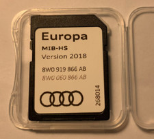 Genuine Audi A3 A4 A5 Q2 Q5 2018 SAT NAV MIB-HS SD Card Europe 8W0919866AB
