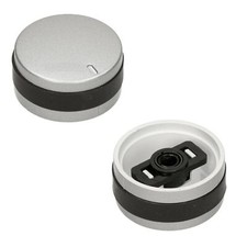 LAMONA SILVER HOB CONTROL KNOB