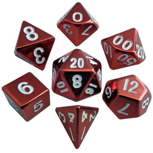 Metallic dice games 16mm - metallic,
