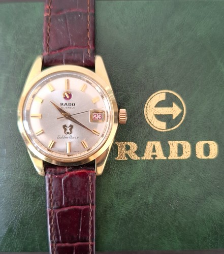 Vintage 60s rado golden horse - rado,