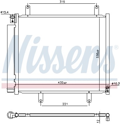 Condenser air conditioning - condenser,