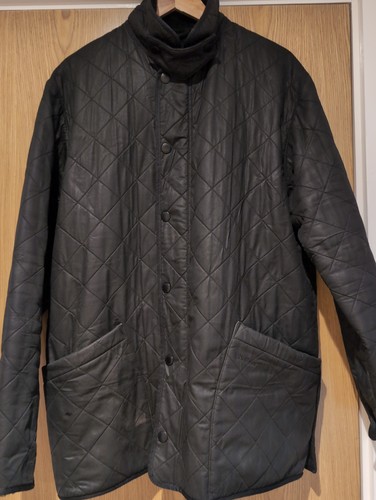 Barbour wax padded jacket size - barbour,