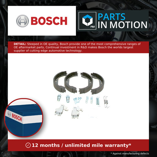 Handbrake shoes set fits - fits, bmw